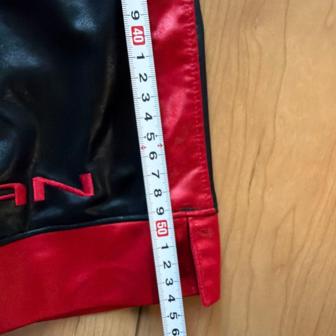 激レア Jordan バスケットボールパンツ L ブラック/レッド 光沢 (5/7)