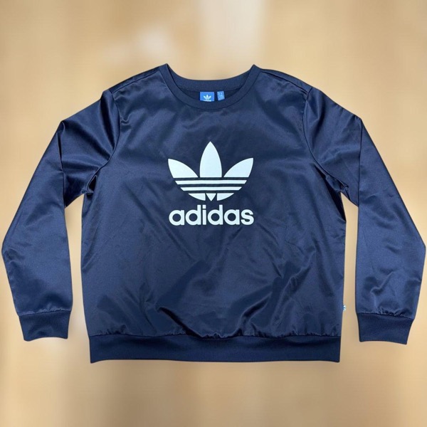 adidas ネイビー トレーナー XL