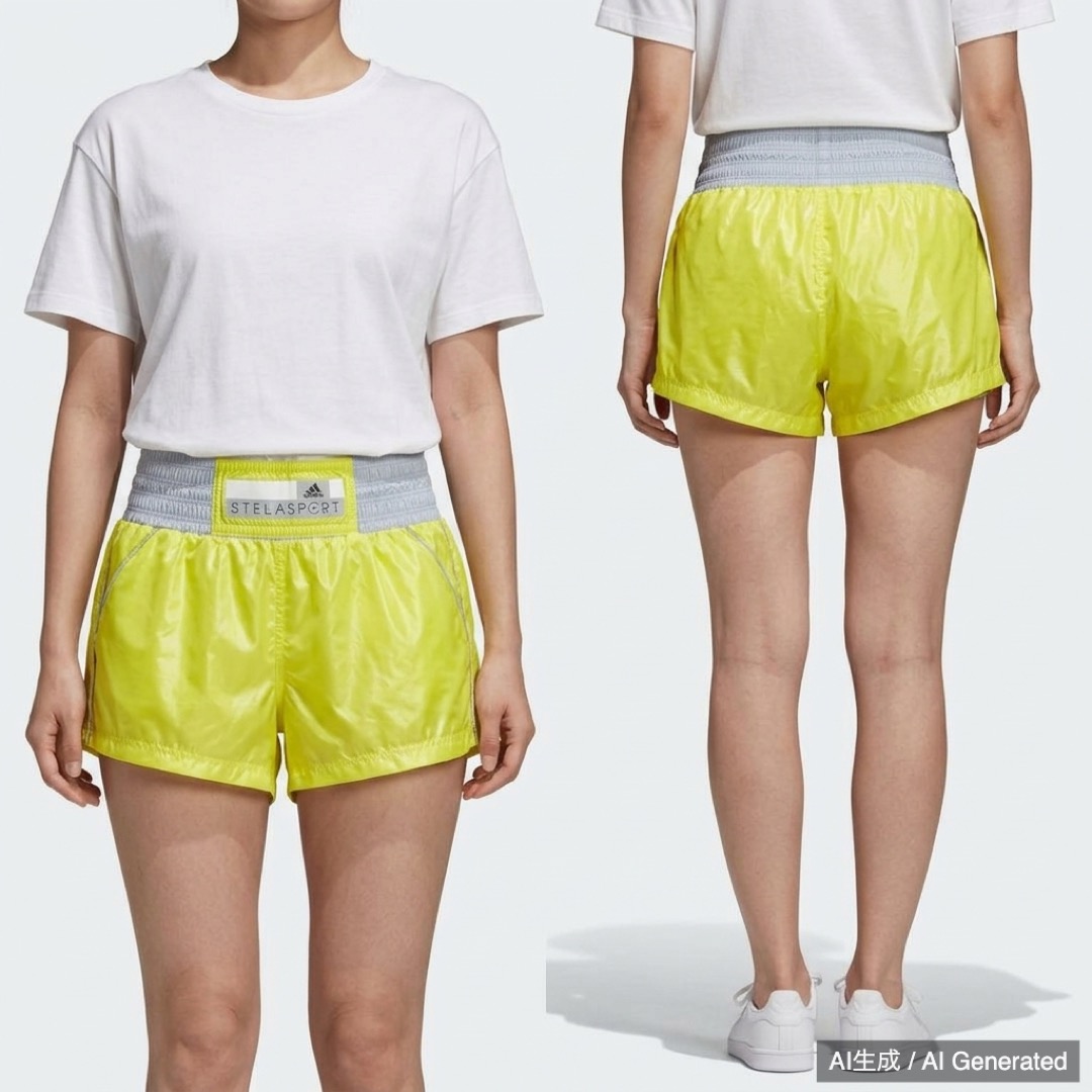 adidas STELLASPORT レディース ランニング ショートパンツ M (1/5)