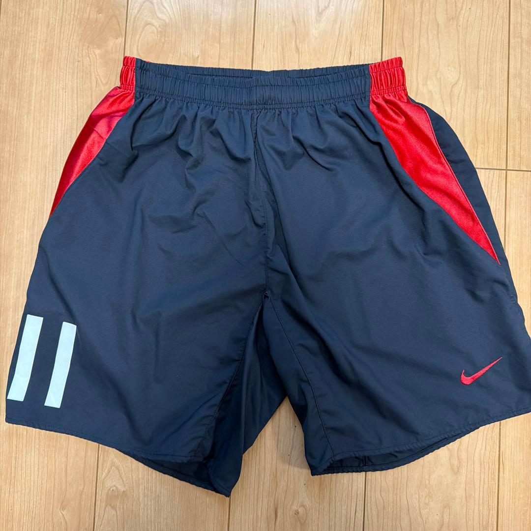 Nike Dri-FIT サッカーユニフォーム 上下セット L レッド/ブラック (5/9)