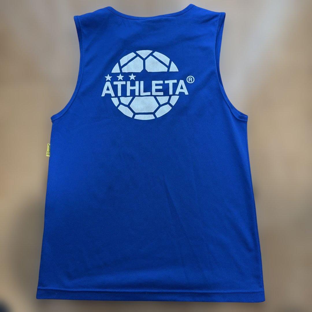 ATHLETA ノースリーブ タンク ブルー (3/3)