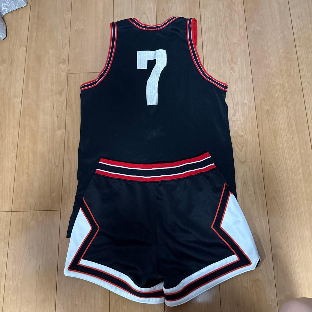 レトロ NBA CHIOYDA ユニフォーム サイズLL 番号7 上下 セット (3/4)