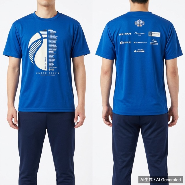 茨城ロボッツ 2022-23シーズン 応援 Tシャツ