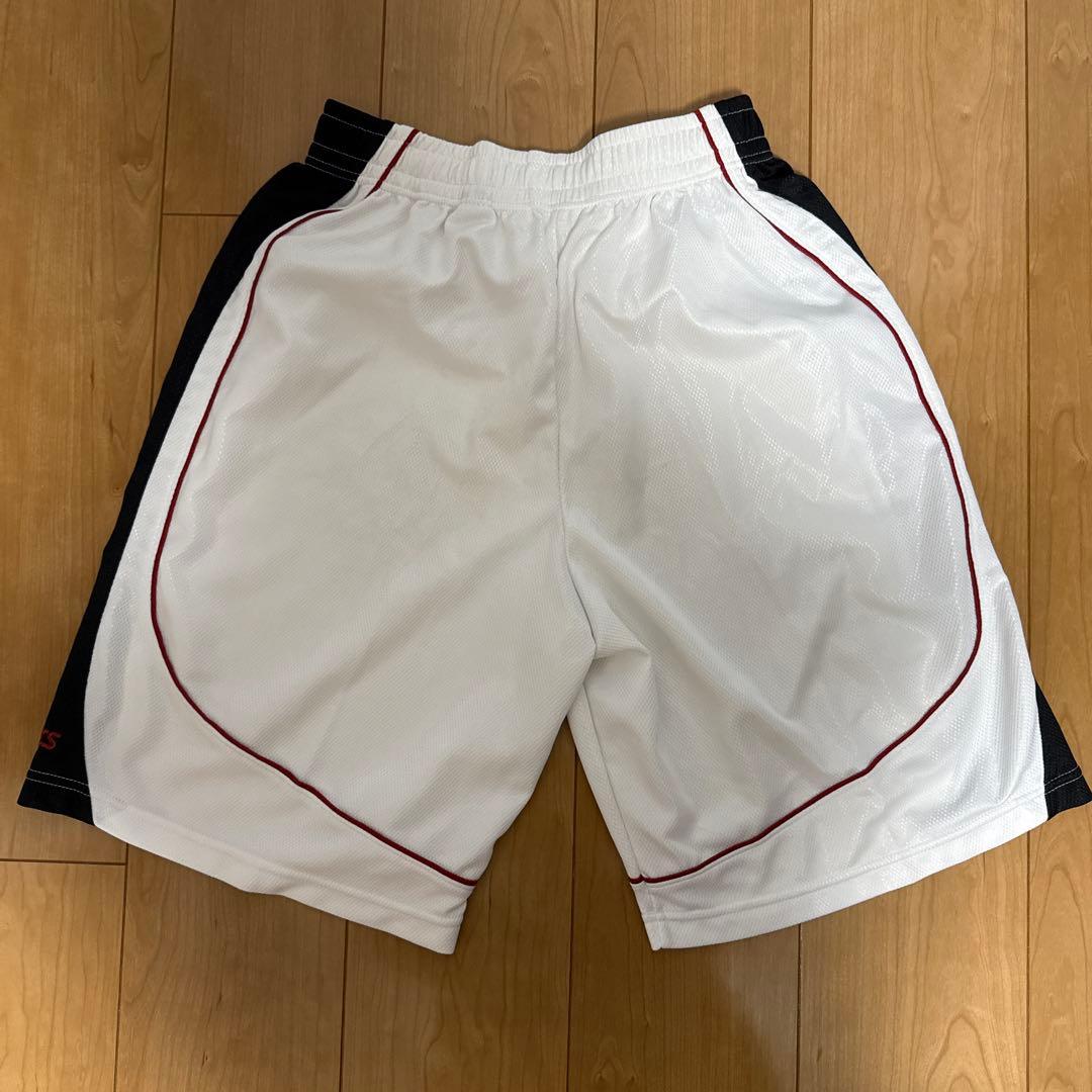 asics バスケットボールパンツ M ホワイト/ブラック (3/4)