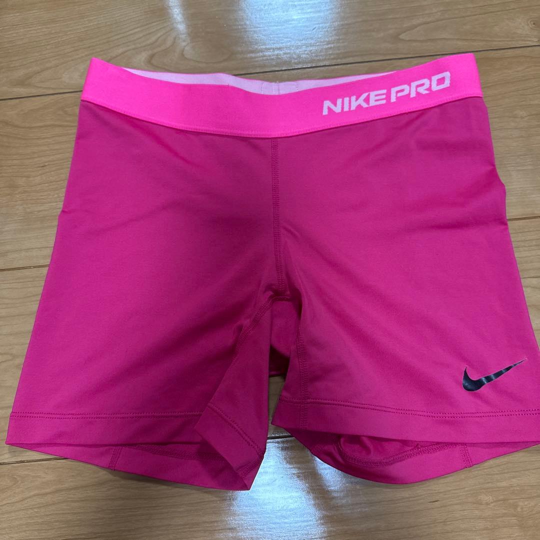 Nike Pro ピンク コンプレッションスパッツ Lサイズ (1/3)