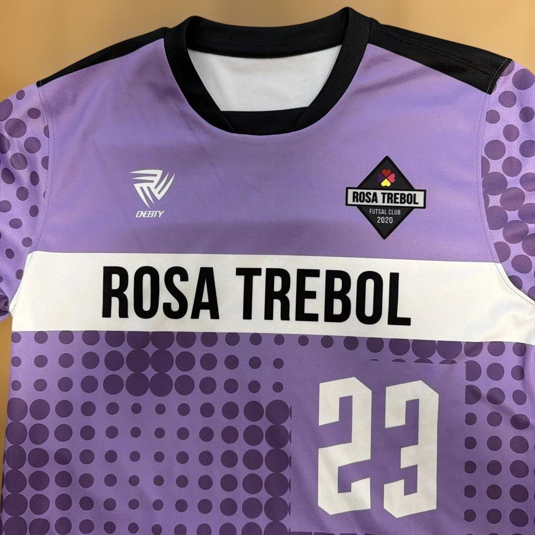 ROSA TREBOL フットサル ユニフォーム 上下セット 23番 メンズM (4/8)