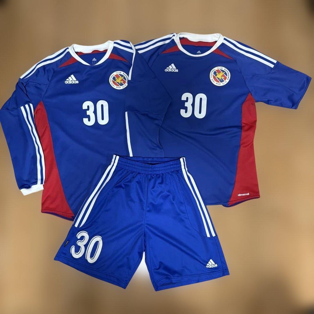 adidas 駒澤サッカークラブ U-15 ユニフォーム 上下セット #30 M (2/9)