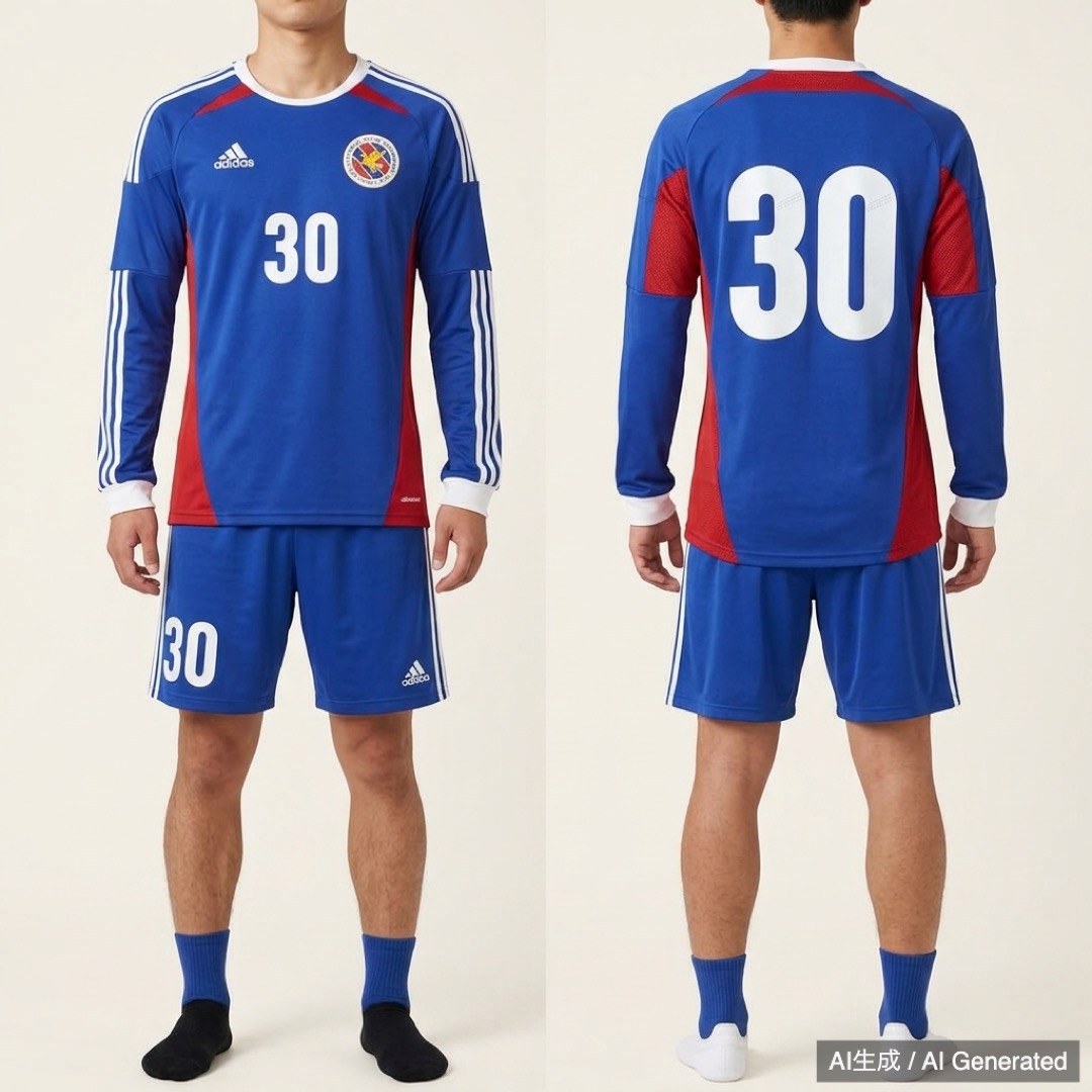 adidas 駒澤サッカークラブ U-15 ユニフォーム 上下セット #30 M (1/9)