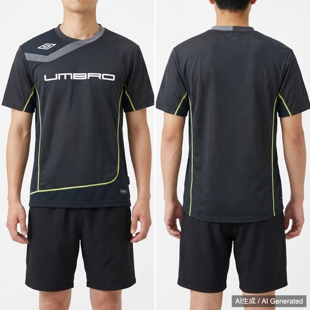 UMBRO プラクティスシャツ ブラック