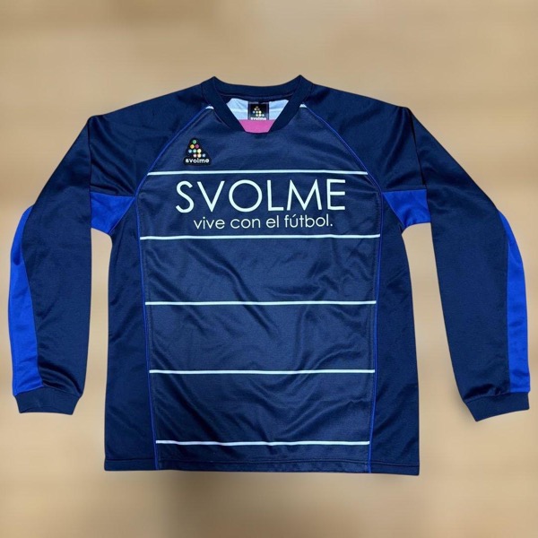 SVOLME ネイビー 長袖シャツ M