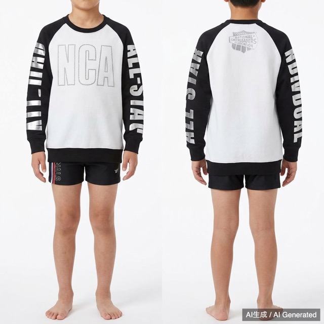 VARSITY SPIRIT チアリーディング キッズ ユニフォーム 上下セット
