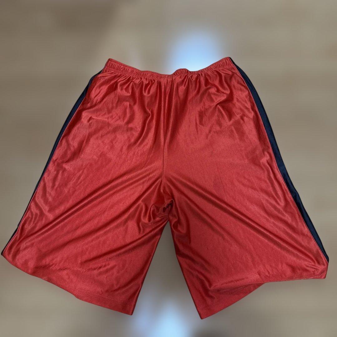 Nike バスケットボールパンツ XL 赤/黒 光沢 (2/3)