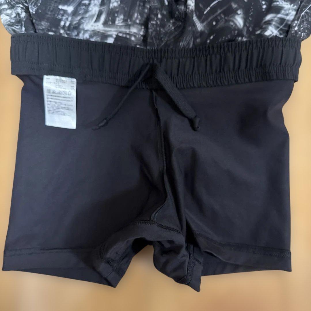adidas response レディース M ランニングパンツ 黒白 (5/6)
