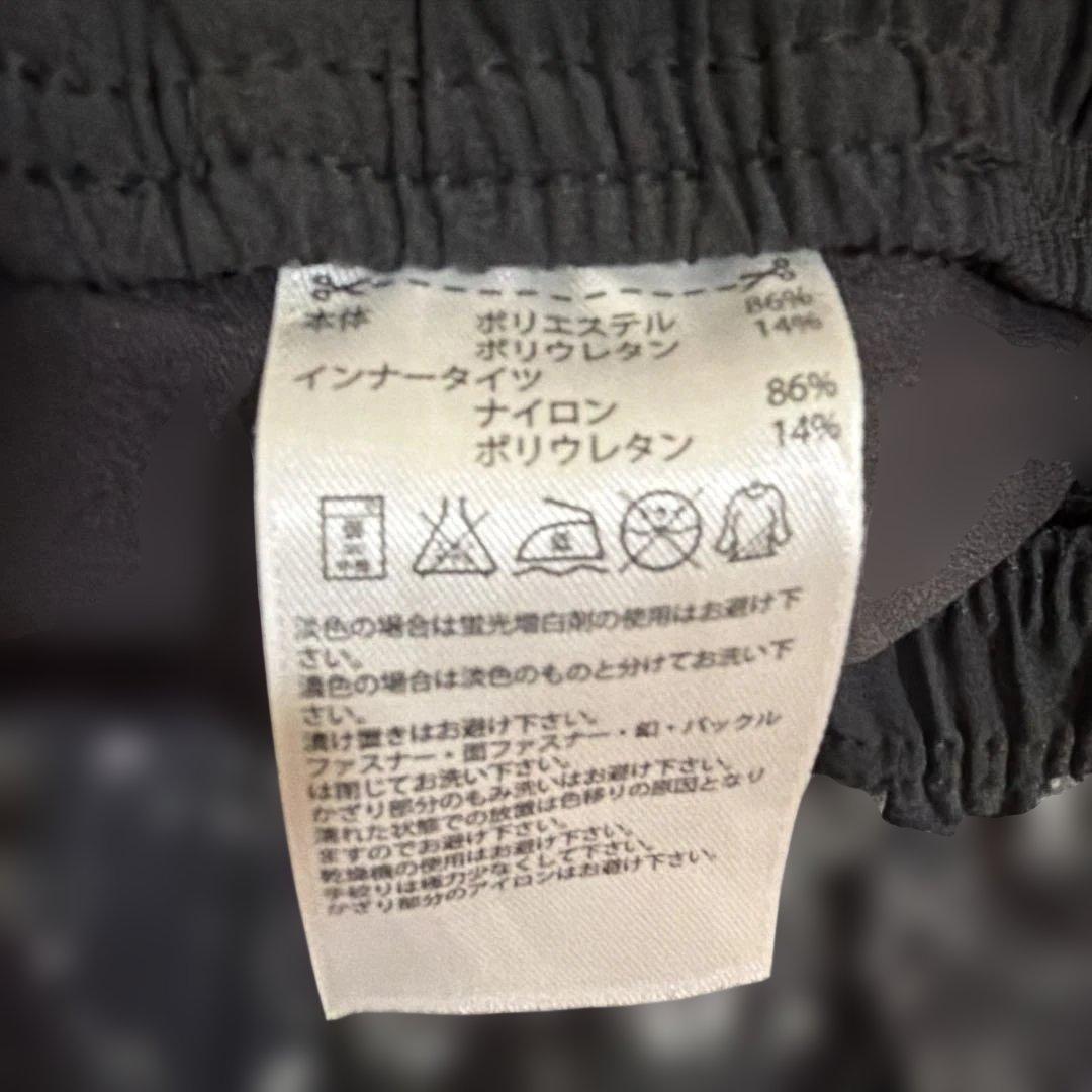 adidas response レディース M ランニングパンツ 黒白 (6/6)