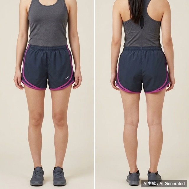 Nike DRI-FIT ランニングショーツ レディースL