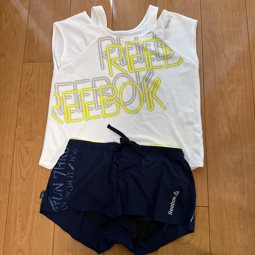 Reebok レディース ランニングウェア Lサイズ セット (1/4)