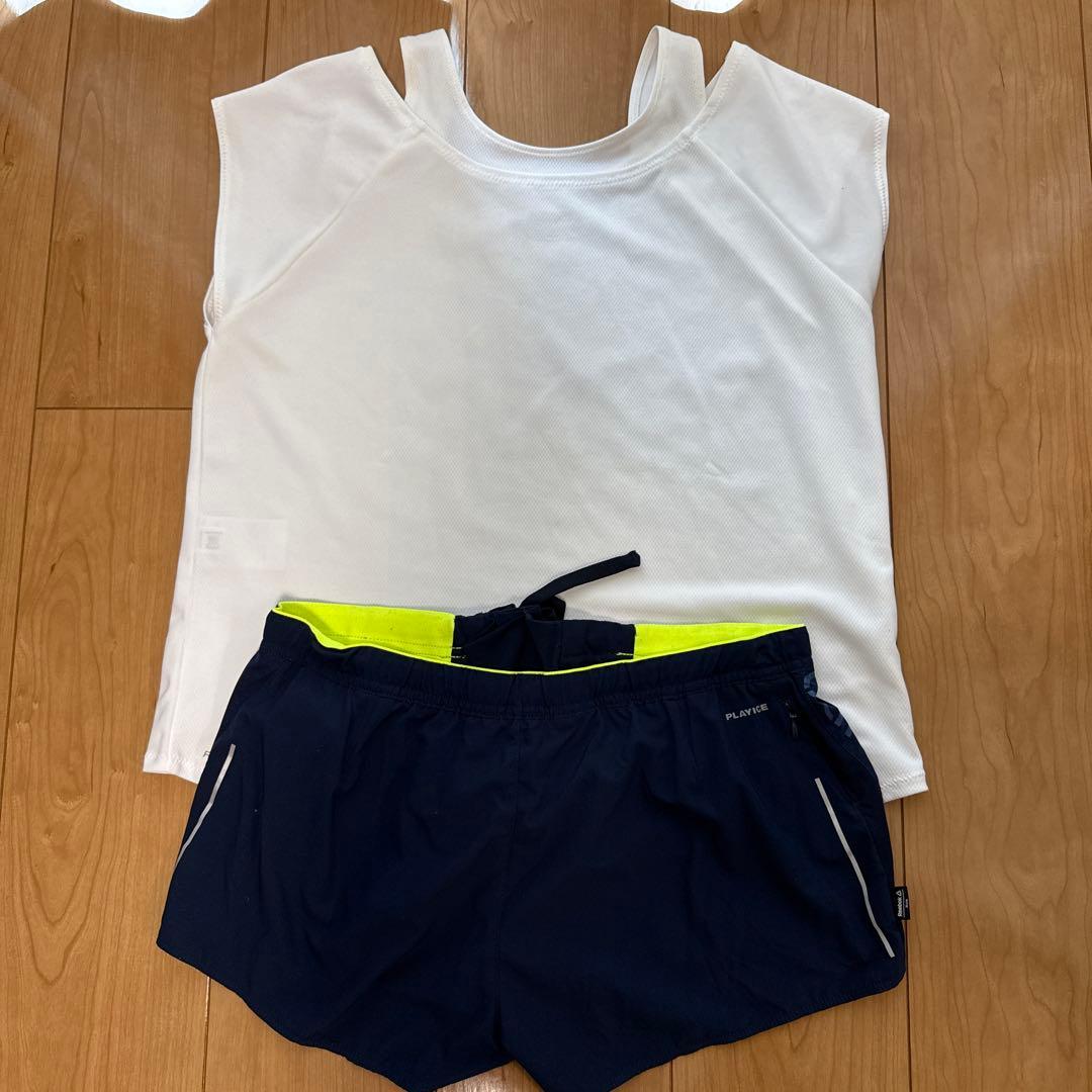 Reebok レディース ランニングウェア Lサイズ セット (2/4)