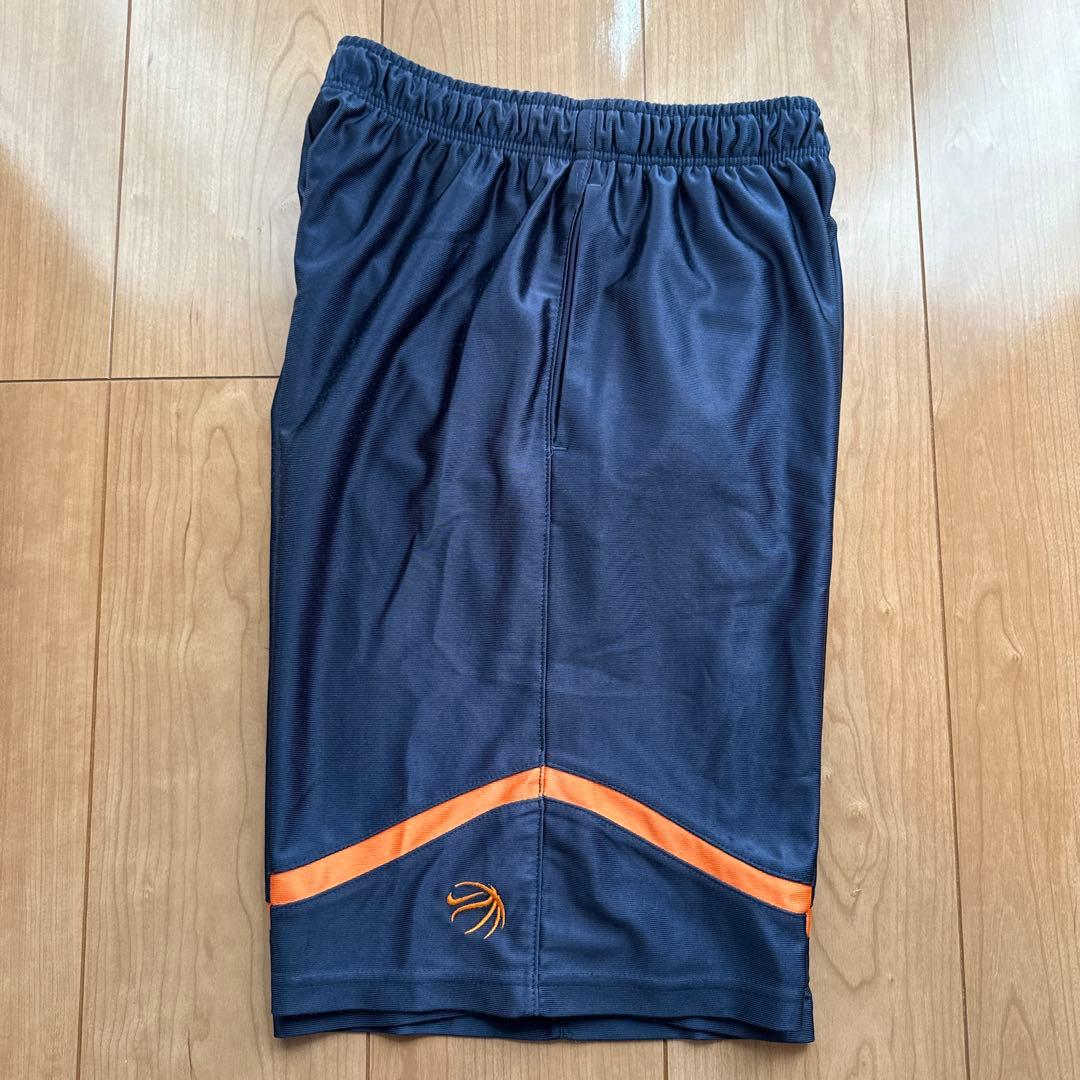 Nike バスケットボールパンツ レディース ネイビー/オレンジ (3/5)