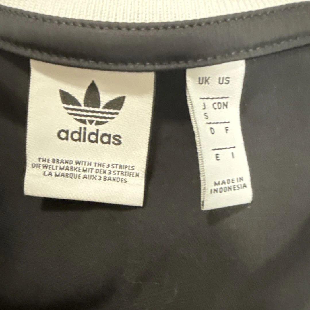 adidas Vネックミニワンピース S ブラック (4/4)