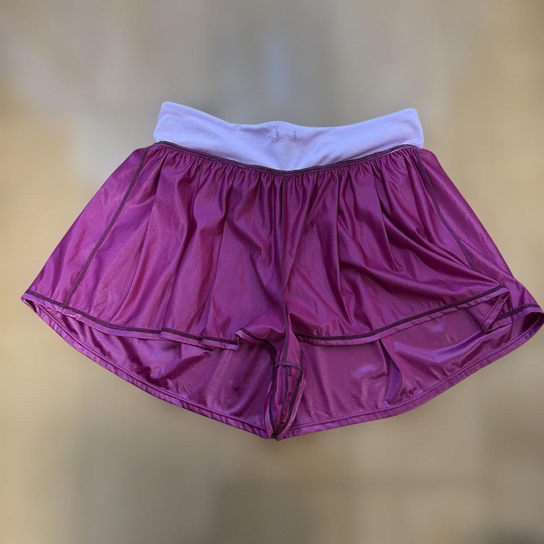 asics パープル スカート・スコート レディースL (3/4)