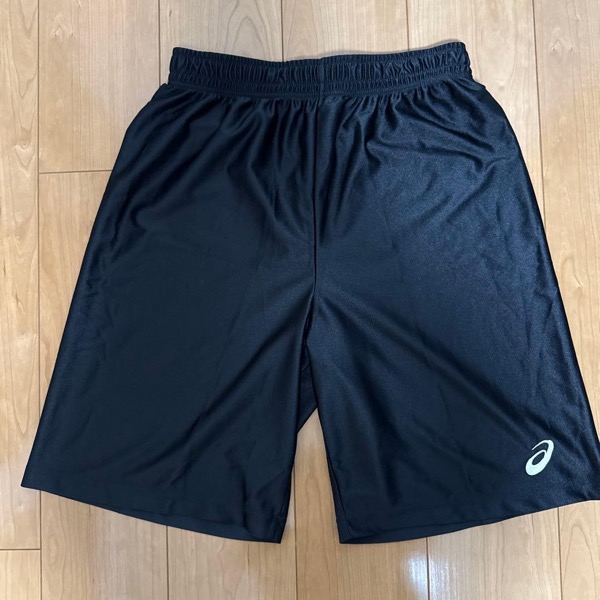 asics 黒 Lサイズ バスケットボールパンツ