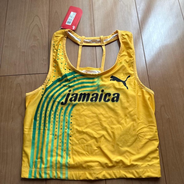O*N様 PUMA ジャマイカ 陸上用シャツ イエロー