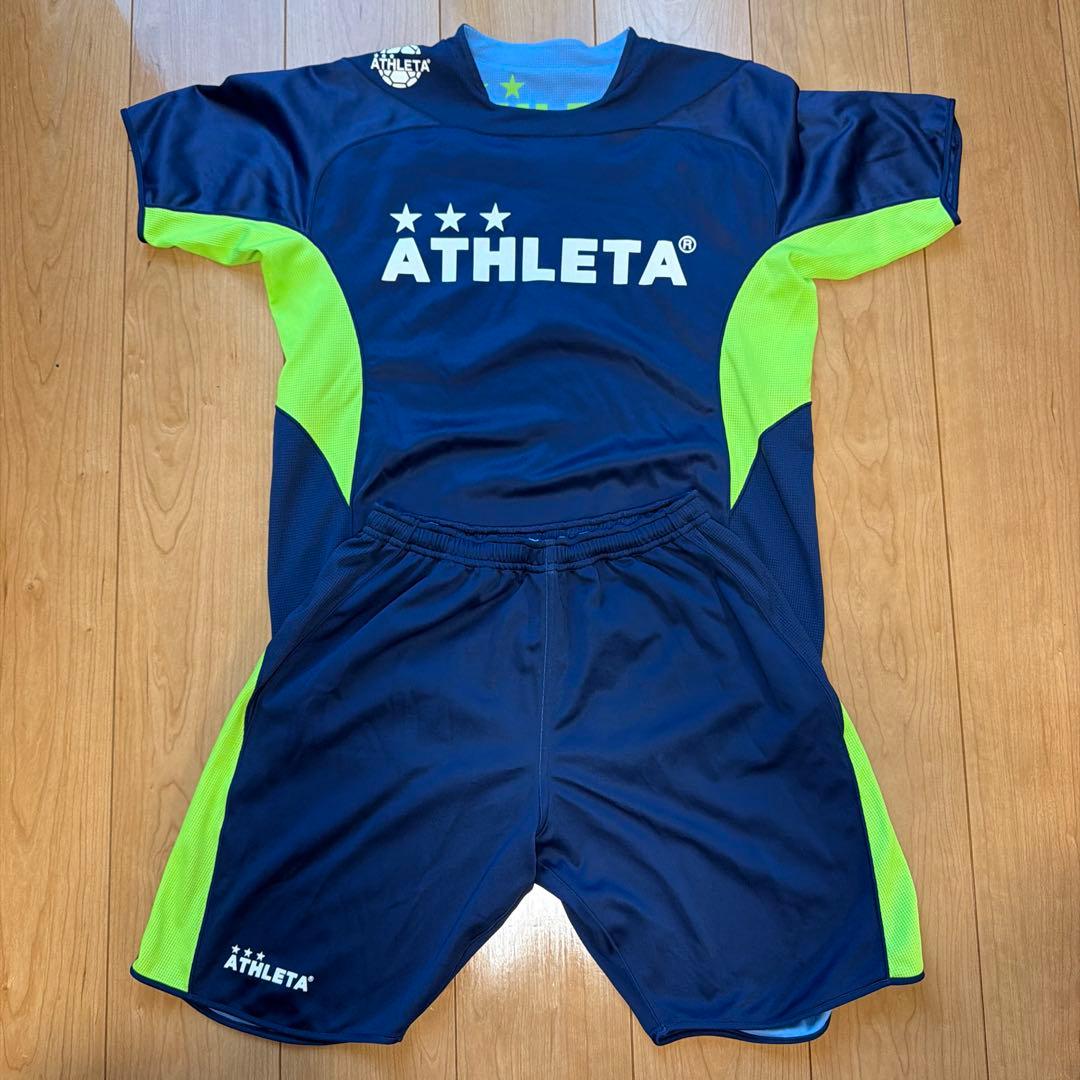 ATHLETA サッカー リバーシブル ユニフォーム 上下 セット (2/9)