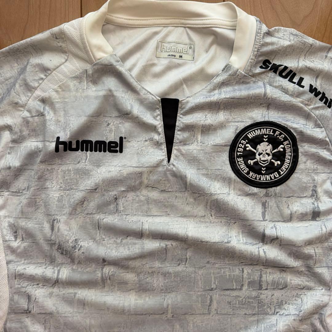 hummel FC Skull サッカーユニフォーム 上下 Mサイズ ホワイト (3/9)