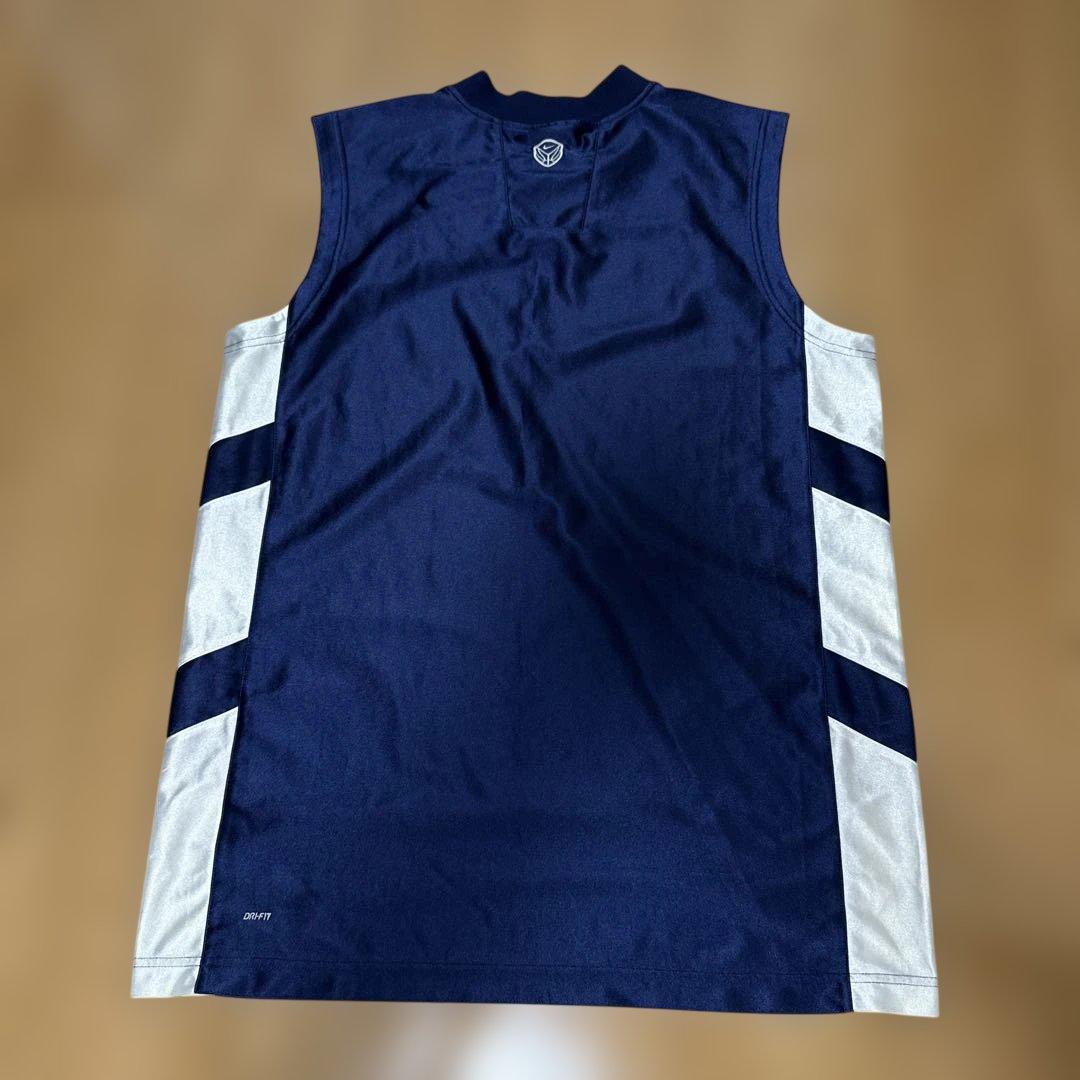 Nike ネイビー タンクトップ Lサイズ 光沢 (2/3)