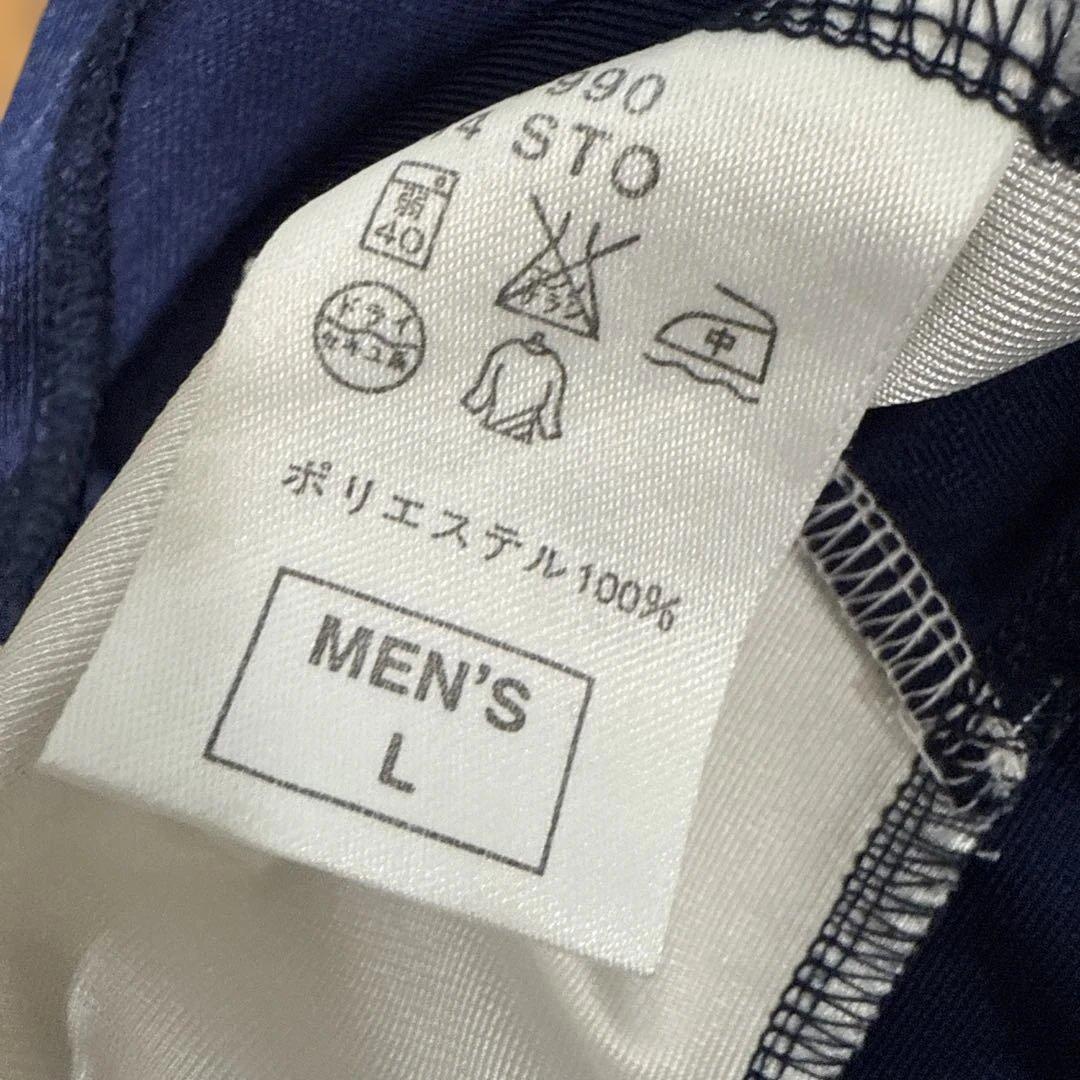 Nike ネイビー タンクトップ Lサイズ 光沢 (3/3)